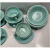 Image 9 : Vintage Franciscan Ware Coronado Green Blue