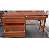 Image 14 : Vila Cherry Stained Maple Twin Bedroom Set made in the 1950's