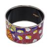 Image 5 : Hermes Black Multicolor Wide Bangle