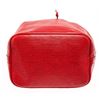 Image 4 : Louis Vuitton Red Epi Leather Noe Shoulder Bag