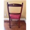 Image 5 : Antique Upholstered Decorative Chair 20Lx22x34.5H