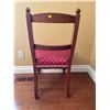 Image 5 : Antique Upholstered Decorative Chair 20Lx22x34.5H