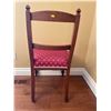 Image 5 : Antique Upholstered Decorative Chair 20Lx22x34.5H