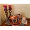 Image 1 : Assorted Inside Home Decor - Copper Decanter, Mugs, Serving Tray & More