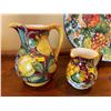 Image 2 : Assorted Collection Of Inside Home Decor - Ceramic Pitcher, Ceramic Serving Tray & More