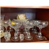 Image 4 : Contents Of Entire Shelf - Crystal Glasses, Vases, Champagne Flutes & More