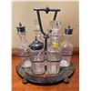 Image 1 : Antique Victorian Cruet Set - Condiments Vinegar