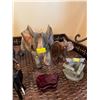 Image 4 : Assorted Collection Of Animal Decor - Hand Carved & Porcelain, Made In Japan & More