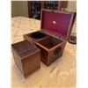 Image 3 : Collection Of Inside Home Decor - Decanter, Antique Handcrafted Humidor Box, & More