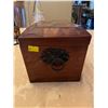 Image 4 : Collection Of Inside Home Decor - Decanter, Antique Handcrafted Humidor Box, & More