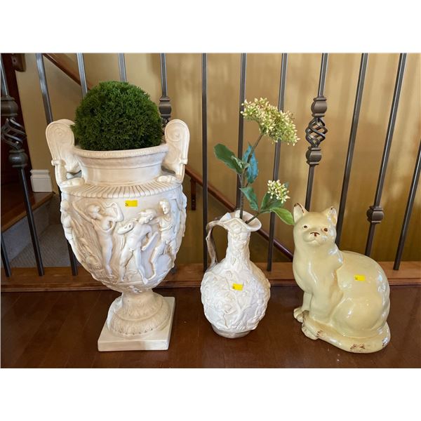 Assorted Collection Of Inside Home Decor - Grecian Themed & More