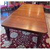 Image 1 : McElheran's Furniture + Design Dining Table On Castor Wheels - Comes With 3 Leaves In Total 93Lx48Dx