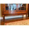 Image 8 : Antique Solid Mahogany Hand Crafted China Cabinet 4 Shelf 2 Door Hutch, With Key 51Lx15.5Dx72H