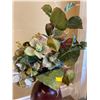 Image 2 : Pottery Vase With Material Made Artificial Flowers 32H