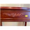 Image 2 : Art Nouveau Mahogany Hall Table 24.5Lx12Dx31H