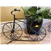Image 3 : Artificial Succulent Container Plant With Decorative Bicycle & More