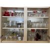 Image 1 : Entire Contents Of Cupboard - 3 Shelves In Total - Martini Glasses, Cocktail Glasses, & More