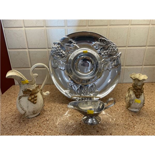 Assorted Collection Of Inside The Home Servingware