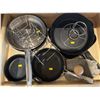 Image 2 : Entire Contents Of Cupboard - Cast Iron Frying Pans, Strainers, & More