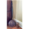 Image 1 : Victorian Bed Warmer 42H & 8H & Copper Coffee Kettle