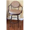 Image 1 : Metal Swivel Bar Stool 20.5Lx25Dx44H