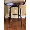 Image 3 : Metal Swivel Bar Stool 20.5Lx25Dx44H