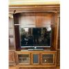 Image 3 : Solid Wood Modern Brown Entertainment Center With Pot Lights 105Lx22Dx83L
