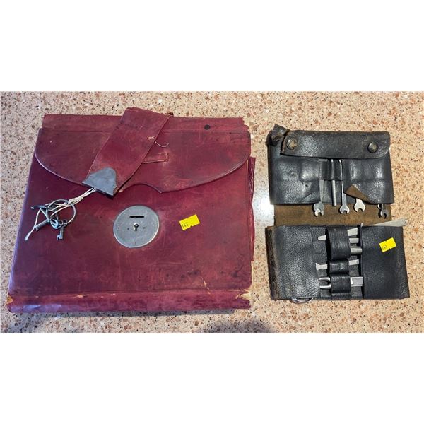 Antique Tools & Satchel