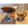 Image 3 : Royal Doulton Dick Turpin Toby Jugs Assorted Collection Of Vintage 1940's