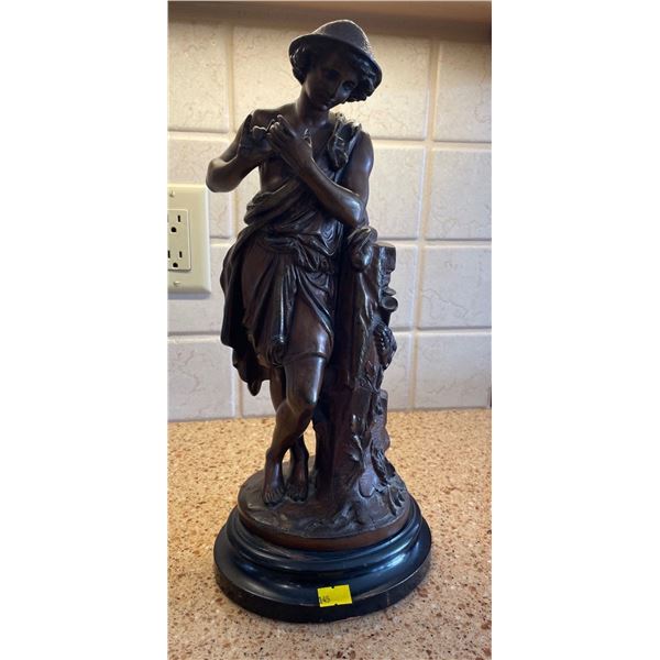 Charles Lemoine 1839 -1943 Art Nouveau Sculpture 15H