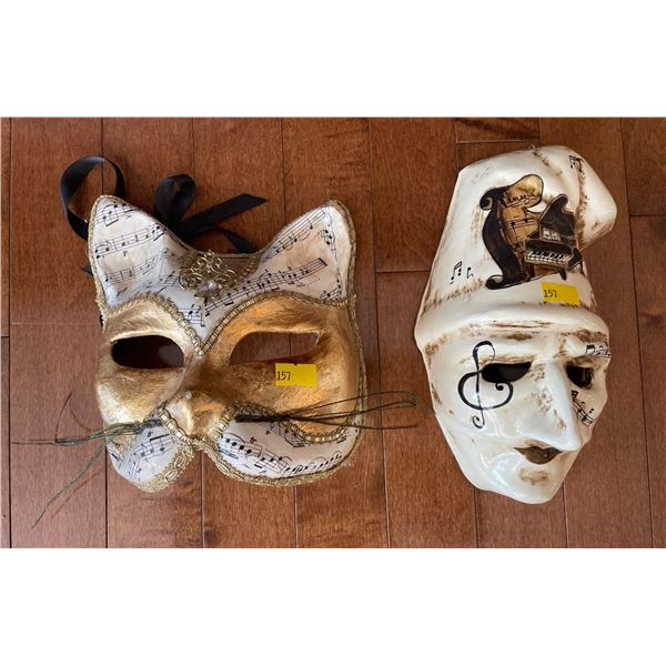 Hand Crafted Decorative Masks - Made In Italy