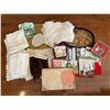 Image 1 : Assorted Collection Of Doilies, Table Linens, Serving Tray & More