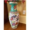 Image 2 : Asian Decorative Ceramic Vase With Artificial Star Lily & More 36H