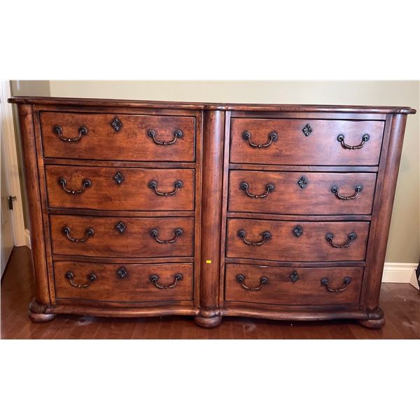 McElheran's Furniture + Design Drexel Heritage 8 Drawer Solid Wood Decorative Dresser 72Lx22Dx42H