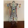 Image 1 : Assorted Collection Of Ladies Costume Jewelry On Dress Model Metallic Stand