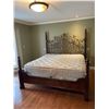 Image 14 : McElheran's Furniture + Design Barley Twist King Sized Bed Frame With Box Spring & Simmons Mattress