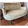 Image 4 : McElheran's Furniture + Design Fabric Hand Crafted Sofa On Castor Wheels 54.5Lx26Dx29H