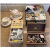 Image 1 : Assorted Collection Of Vintage Crafting Supplies & More