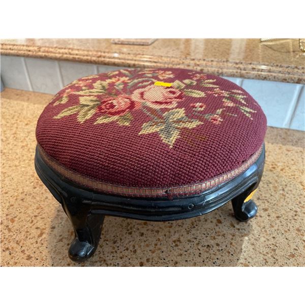 Antique 4 Legged Foot Stool