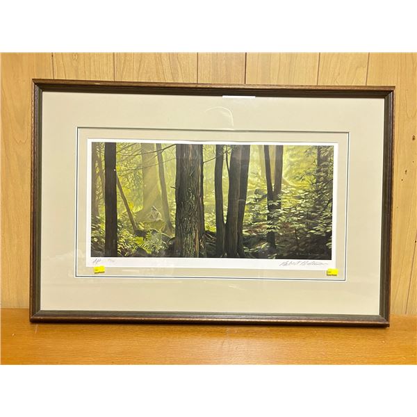 Robert Bateman - Woodland Drummer- Ruffed Grouse 30Wx20H