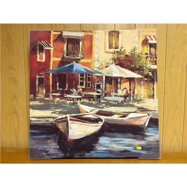 Brand New Italian Themed Canvas 24Wx24H