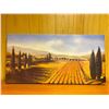 Image 1 : Italian Themed Art Canvas 36Wx18H