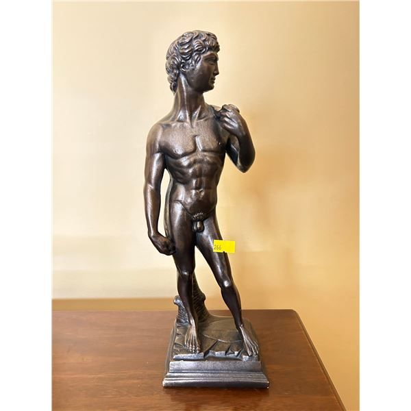 Brass Statue Of David 14H