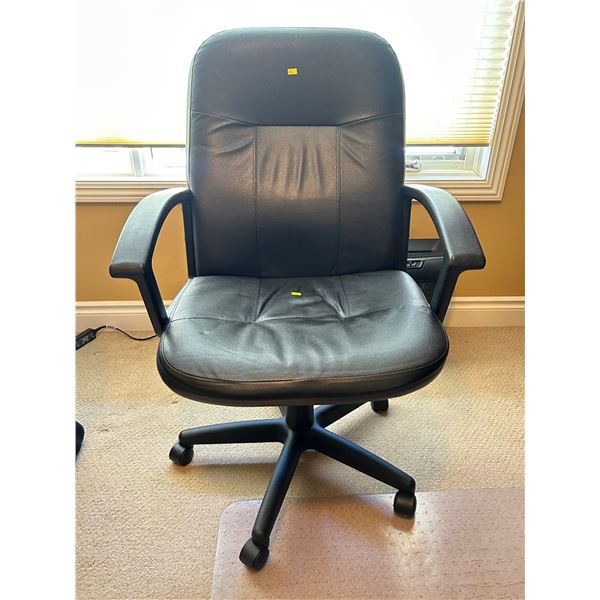 Leather Computer Chair 40Hx26Wx26D
