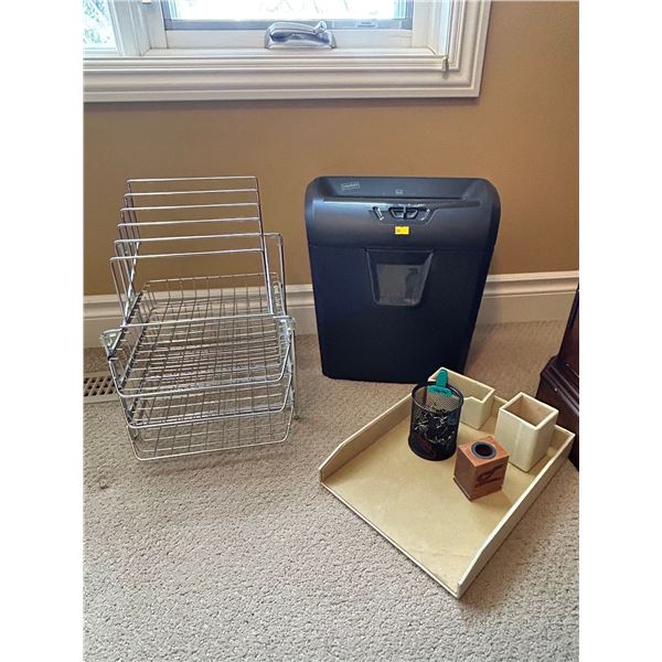 Staples Shredder & Office Contents