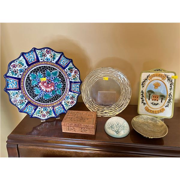 Assorted Home Decor - Decorative Dishes, Figurines & More