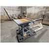 Image 1 : DELTA 10" TABLE SAW MODEL 34-444C. 1.5 HP 110V  48" FENCE. TOP SHOWS SOME RUST BUT WOULD LIKELY