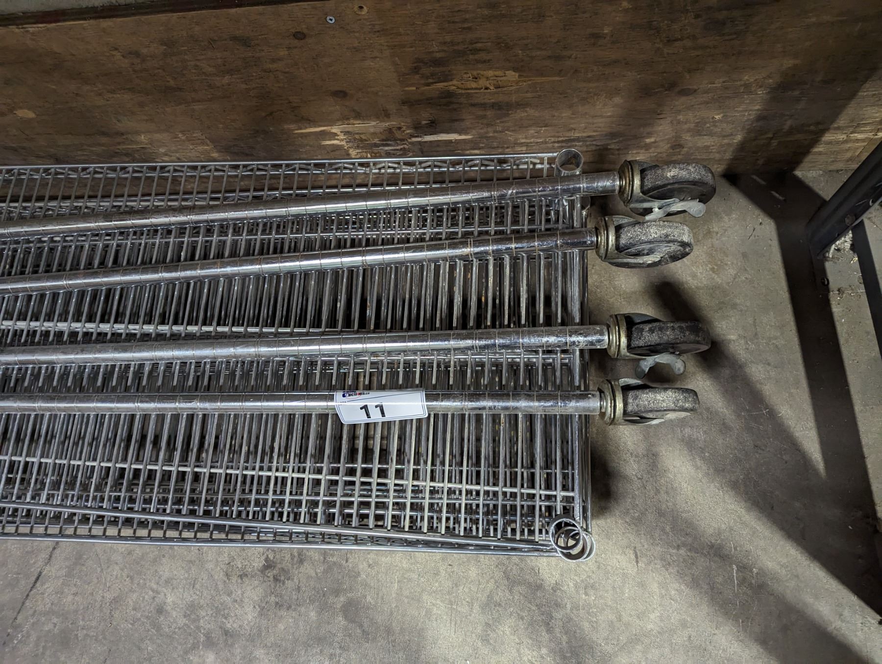 1 SECTION METRO RACK STYLE SHELVING. 48