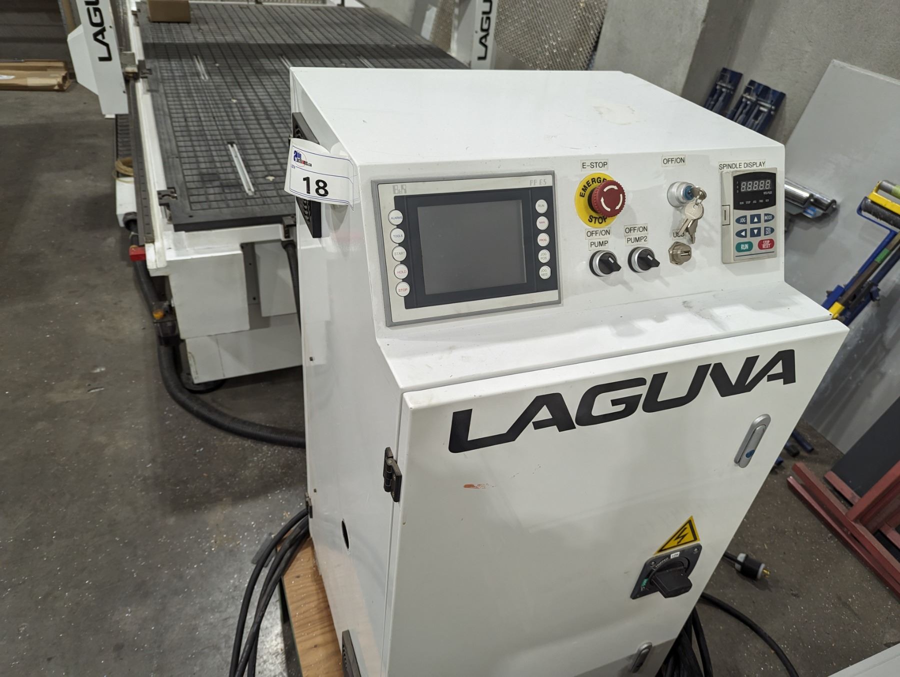 LAGUNA SMARTSHOP II 5'X10' CNC ROUTER. 5.5KW, 1800 RPM - Able Auctions