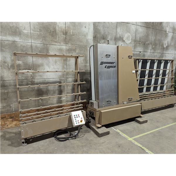 SOMMER & MACA VERTICAL GLASS WASHER MODEL VEW60 SOLD BY CR LAWRENCE.